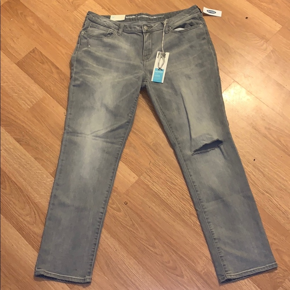 Boyfriend Straight Legged Jeans